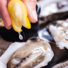 Half Shell Oysters with Lemon